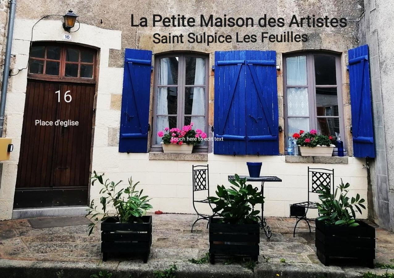 فيلا La Petite Maison Des Artiste Saint-Sulpice-les-Feuilles المظهر الخارجي الصورة